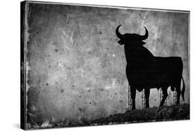 Spain, Andalucia, Jerez De la Frontera, El Cuadrejon, An Osborne Bull or Toro De Osborne-Alan Copson-Stretched Canvas