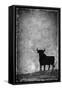 Spain, Andalucia, Jerez De la Frontera, El Cuadrejon, An Osborne Bull or Toro De Osborne-Alan Copson-Framed Stretched Canvas