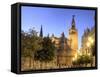 Spain, Andalucia, Sevilla, Cathedral and Giralda Tower-Michele Falzone-Framed Stretched Canvas