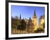 Spain, Andalucia, Sevilla, Cathedral and Giralda Tower-Michele Falzone-Framed Photographic Print