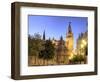 Spain, Andalucia, Sevilla, Cathedral and Giralda Tower-Michele Falzone-Framed Photographic Print