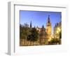 Spain, Andalucia, Sevilla, Cathedral and Giralda Tower-Michele Falzone-Framed Photographic Print