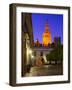 Spain, Andalucia, Seville Province, Cathedral of Seville, the Giralda Tower-Alan Copson-Framed Photographic Print