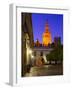 Spain, Andalucia, Seville Province, Cathedral of Seville, the Giralda Tower-Alan Copson-Framed Photographic Print