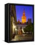 Spain, Andalucia, Seville Province, Cathedral of Seville, the Giralda Tower-Alan Copson-Framed Stretched Canvas