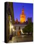 Spain, Andalucia, Seville Province, Cathedral of Seville, the Giralda Tower-Alan Copson-Stretched Canvas