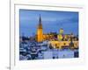 Spain, Andalucia, Seville Province, Seville,  Cathedral of Seville, the Giralda Tower-Alan Copson-Framed Photographic Print