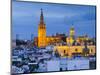 Spain, Andalucia, Seville Province, Seville,  Cathedral of Seville, the Giralda Tower-Alan Copson-Mounted Photographic Print