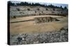 Spain, Andalusia, Ancient Italica, Central Arena of Amphitheatre-null-Stretched Canvas