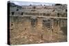 Spain, Andalusia, Ancient Italica, Central Arena Underground Spaces of Amphitheatre-null-Stretched Canvas