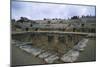 Spain, Andalusia, Ancient Italica, Central Arena Underground Spaces of Amphitheatre-null-Mounted Giclee Print