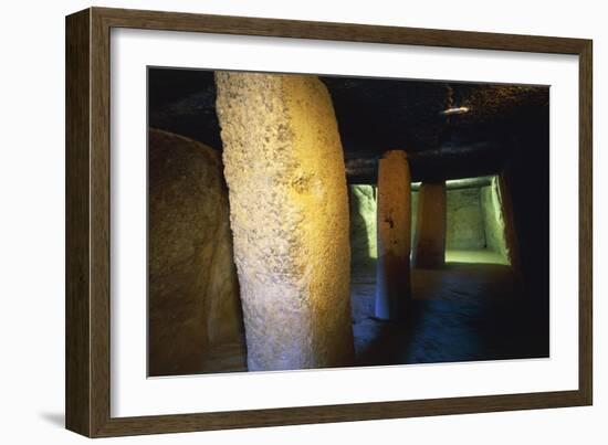 Spain, Andalusia, Antequera, Cueva De Menga or Menga Dolmen-null-Framed Giclee Print