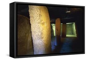 Spain, Andalusia, Antequera, Cueva De Menga or Menga Dolmen-null-Framed Stretched Canvas