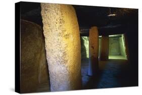 Spain, Andalusia, Antequera, Cueva De Menga or Menga Dolmen-null-Stretched Canvas