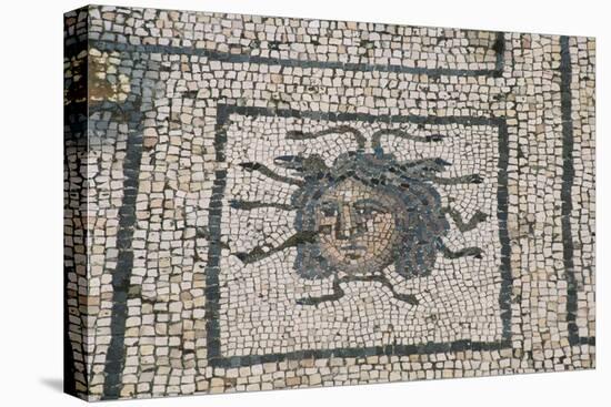 Spain, Andalusia, Carmona, Roman Mosaic in House of Planetarium, Detail-null-Stretched Canvas