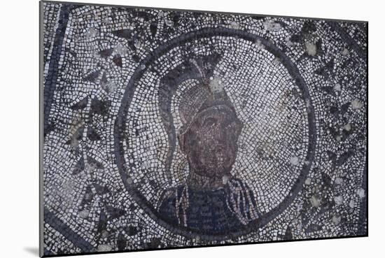 Spain, Andalusia, Carmona, Roman Mosaic in House of Planetarium, Detail-null-Mounted Giclee Print