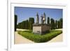 Spain, Andalusia, Cordoba, Alcazar of Cordoba, Columbus with Ferdinand and Isabella, Statue-Samuel Magal-Framed Photographic Print