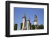 Spain, Andalusia, Cordoba, Alcazar of Cordoba, Columbus with Ferdinand and Isabella, Statue-Samuel Magal-Framed Photographic Print