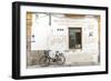 Spain, Andalusia, Cordoba. Bicycle Against a Wall in the Old Town-Matteo Colombo-Framed Photographic Print