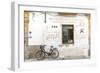 Spain, Andalusia, Cordoba. Bicycle Against a Wall in the Old Town-Matteo Colombo-Framed Photographic Print