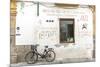 Spain, Andalusia, Cordoba. Bicycle Against a Wall in the Old Town-Matteo Colombo-Mounted Photographic Print
