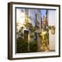 Spain, Andalusia, Cordoba. Calleja De Las Flores (Street of the Flowers) in the Old Town, at Dusk-Matteo Colombo-Framed Premium Photographic Print