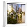 Spain, Andalusia, Cordoba. Calleja De Las Flores (Street of the Flowers) in the Old Town, at Dusk-Matteo Colombo-Framed Premium Photographic Print