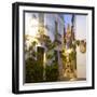 Spain, Andalusia, Cordoba. Calleja De Las Flores (Street of the Flowers) in the Old Town, at Dusk-Matteo Colombo-Framed Photographic Print