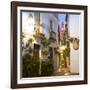 Spain, Andalusia, Cordoba. Calleja De Las Flores (Street of the Flowers) in the Old Town, at Dusk-Matteo Colombo-Framed Photographic Print