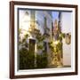 Spain, Andalusia, Cordoba. Calleja De Las Flores (Street of the Flowers) in the Old Town, at Dusk-Matteo Colombo-Framed Photographic Print