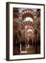 Spain, Andalusia, Cordoba, Cathedral–Mosque of Cordoba, Original Mosque, Arched Aisles-Samuel Magal-Framed Photographic Print