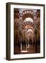 Spain, Andalusia, Cordoba, Cathedral–Mosque of Cordoba, Original Mosque, Arched Aisles-Samuel Magal-Framed Photographic Print