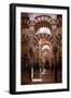 Spain, Andalusia, Cordoba, Cathedral–Mosque of Cordoba, Original Mosque, Arched Aisles-Samuel Magal-Framed Photographic Print