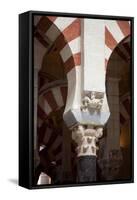 Spain, Andalusia, Cordoba, Cathedral–Mosque of Cordoba, Original Mosque, Column Relief-Samuel Magal-Framed Stretched Canvas