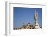 Spain, Andalusia, Cordoba, Roman Bridge, Statue of Archangel Raphael-Samuel Magal-Framed Photographic Print