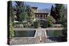 Spain, Andalusia, Granada, Alhambra, Gardens of Partal-null-Stretched Canvas