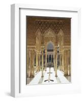 Spain, Andalusia, Granada, Alhambra, Lion's Court-Thonig-Framed Photographic Print