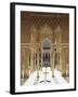 Spain, Andalusia, Granada, Alhambra, Lion's Court-Thonig-Framed Photographic Print