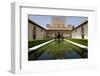 Spain, Andalusia, Granada, Alhambra Palace, Courtyard of The Myrtles (Patio de Los Arrayanes)-Samuel Magal-Framed Photographic Print