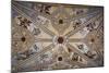 Spain, Andalusia, Granada, Alhambra Palace, Decorated Ceiling-Samuel Magal-Mounted Photographic Print