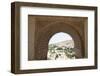 Spain, Andalusia, Granada, Alhambra Palace, Lancet Window and Wall Relief-Samuel Magal-Framed Photographic Print