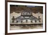 Spain, Andalusia, Granada, Alhambra Palace, The Pillar of Charles V, Fountain-Samuel Magal-Framed Photographic Print