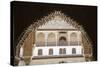 Spain, Andalusia, Granada, Alhambra Palace, View to the Courtyard, Decorated Soffit-Samuel Magal-Stretched Canvas