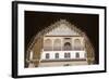 Spain, Andalusia, Granada, Alhambra Palace, View to the Courtyard, Decorated Soffit-Samuel Magal-Framed Photographic Print