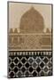 Spain, Andalusia, Granada, Alhambra Palace, Wall Relief-Samuel Magal-Mounted Photographic Print