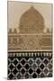 Spain, Andalusia, Granada, Alhambra Palace, Wall Relief-Samuel Magal-Mounted Photographic Print