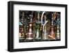 Spain, Andalusia, Granada. Moroccan Hookahs for Sale in a Small Shop-Kevin Oke-Framed Photographic Print