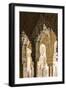 Spain, Andalusia, Granada. the Alhambra. Ornate Arches Inside the Alhambra-Matteo Colombo-Framed Photographic Print