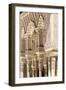 Spain, Andalusia, Granada. the Alhambra. Ornate Arches Inside the Alhambra-Matteo Colombo-Framed Photographic Print