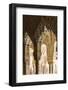 Spain, Andalusia, Granada. the Alhambra. Ornate Arches Inside the Alhambra-Matteo Colombo-Framed Photographic Print